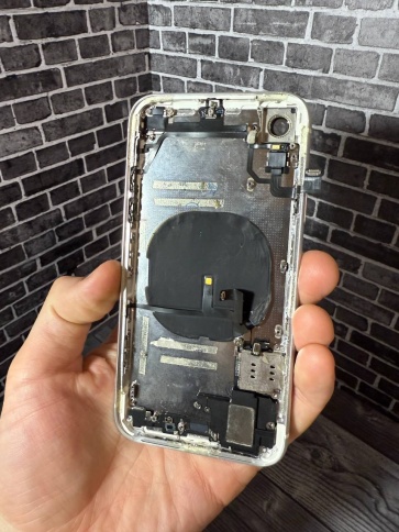 Корпус для iPhone XR белый Б/У фото 2