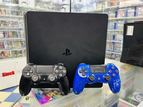 Sony Playstation 4 Slim 500Gb CUH-2108A, Без коробки, S/N: 02274524541505037 (PS4, Б/У) фото 2