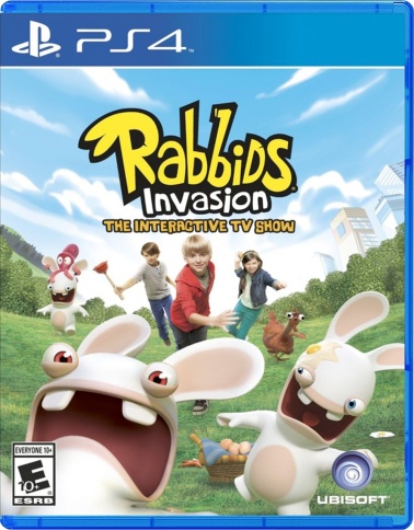 PS4 Rabbids Invasion (требуется PS Camera) (Б/У, Английская версия, CUSA-01225) фото 1