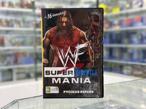 Картридж 16-Bit - WWF SUPER WRESTLE MANIA фото 1