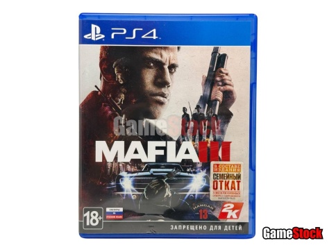 PS4 Mafia 3 (Б/У, Русские субтитры, CUSA-03617) фото 1