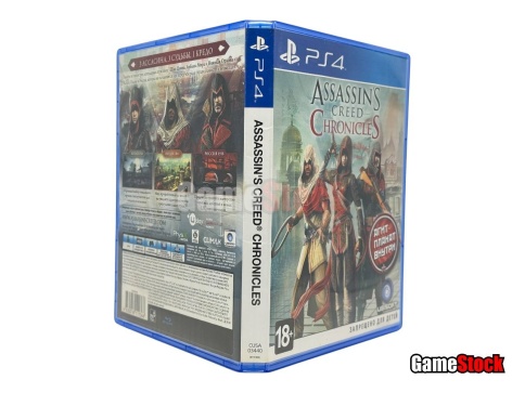 PS4 Assassins Creed Chronicles Трилогия (Б/У, Русские субтитры, CUSA-03440) фото 3