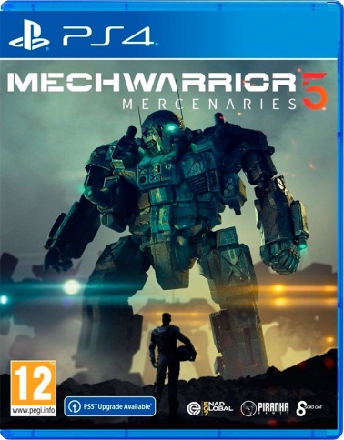 PS4 MechWarrior 5: Mercenaries (Б/У, Русские субтитры, CUSA-28240) фото 1