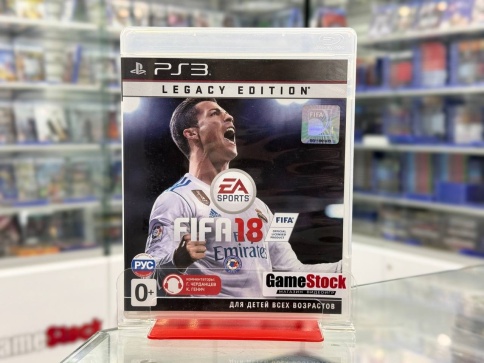 PS3 FIFA 18 Legacy Edition Б/У (Полностью на русском языке) BLES-02250 фото 1