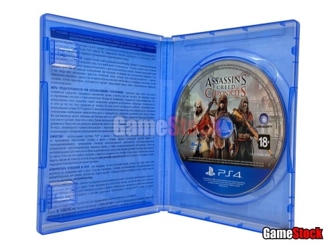 PS4 Assassins Creed Chronicles Трилогия (Б/У, Русские субтитры, CUSA-03440) фото 4
