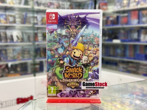 Snack World: The Dungeon Crawl Gold (Nintendo Switch, Английская версия, Б/У) фото 2