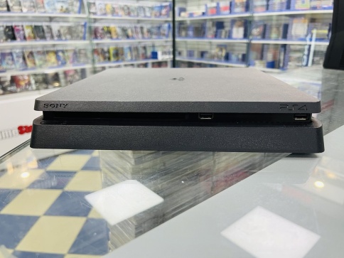 Sony Playstation 4 Slim 500Gb CUH-2108A, Без коробки, S/N: 02274524541468737 (PS4, без игр, Б/У) фото 3