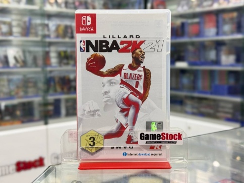 NBA 2K21 (Nintendo Switch, Английская версия, Б/У) фото 2