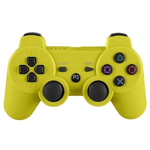 Геймпад/Джойстик Sony DualShock PS3 Controller Wireless (China) Yellow (пакет) фото 1