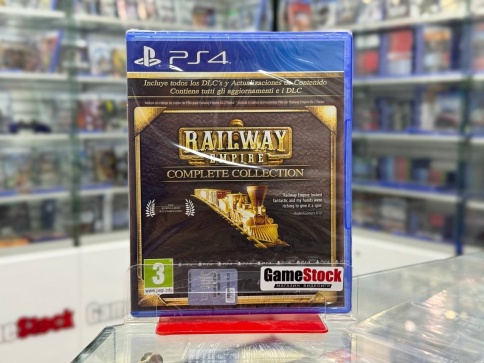 PS4 Railway Empire Complete Collection (Новый, Полностью на русском языке, CUSA-07632) фото 1