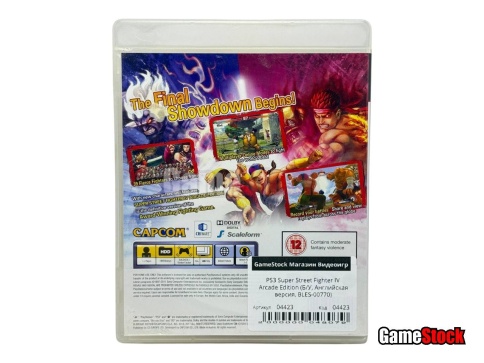 PS3 Super Street Fighter IV Arcade Edition (Б/У, Английская версия, BLES-00770) фото 2