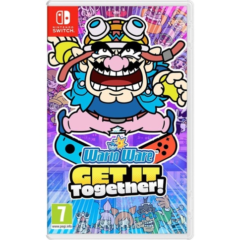 WarioWare Get It Together! (Nintendo Switch, Полностью на русском языке, Б/У) фото 1
