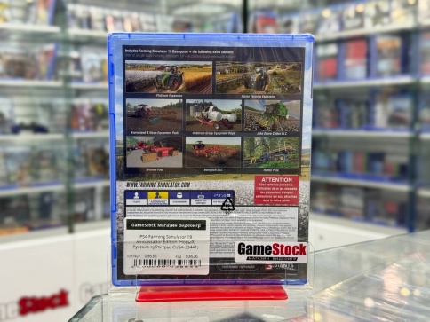 PS4 Farming Simulator 19 Ambassador Edition (Новый, Русские субтитры, CUSA-33441) фото 2