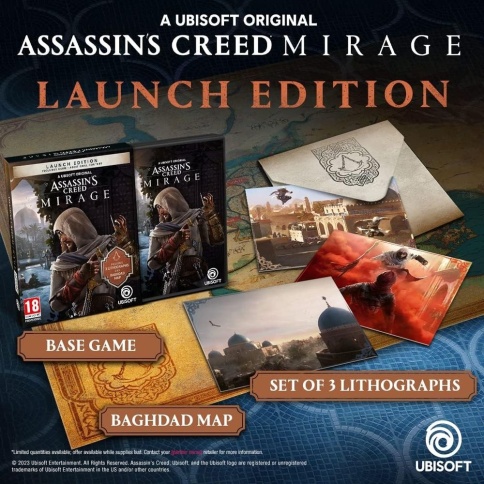 PS4 Assassins Creed Mirage Launch Edition Б/У (Русские субтитры) CUSA-40975 фото 5