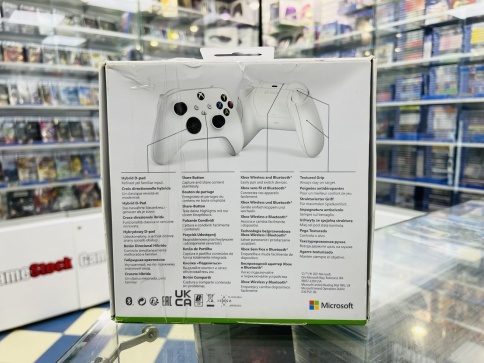 Беспроводной геймпад Xbox Series Wireless Controller Robot White (Белый) Б/У, Датчики TMR фото 2