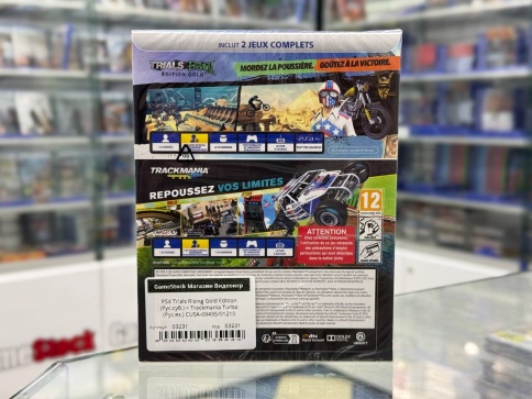 PS4 Trials Rising Gold Edition (Рус.суб.) + Trackmania Turbo (Рус.яз.) CUSA-09435/01210 фото 2