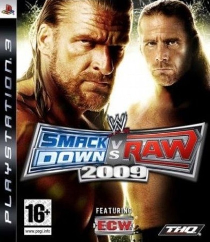 PS3 WWE SmackDown vs. Raw 2009 (Б/У, Английская версия, BLES-00361) фото 1