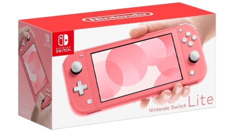 Игровая приставка Nintendo Switch Lite 32GB Коралловый (Новый) + Чип + 256GB фото 7