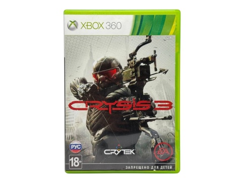 Xbox 360 - Crysis 3 (Б/У, Полностью на русском языке) фото 1