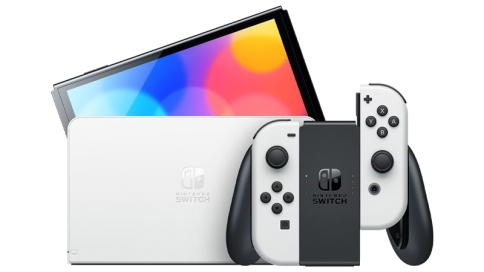 Nintendo Switch OLED (Новый, Белый) + Чип + 256GB фото 1