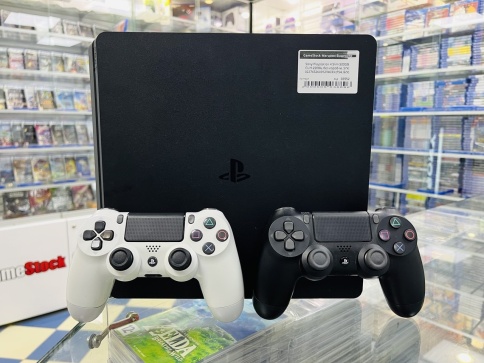 Sony Playstation 4 Slim 500GB CUH-2208A, без коробки, S/N: 02274526091294033  (PS4, Б/У) фото 2