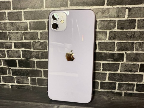Корпус для iPhone 11, Фиолетовый, оригинал, Б/У фото 1