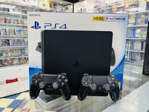 Sony Playstation 4 Slim 500GB CUH-2216A, С коробкой, S/N: 02274525741479487 (PS4, Б/У) фото 1