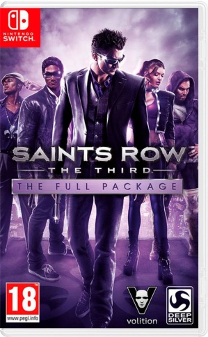 Saints Row: The Third The Full Package (Nintendo Switch, Русские субтитры, Б/У) фото 1