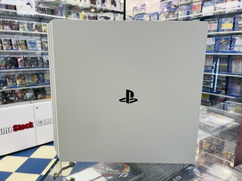 Sony Playstation 4 Pro 1TB CUH-7218B, Без коробки, S/N: 03274526575634902(Б/У, PS4 Pro) Белая фото 1
