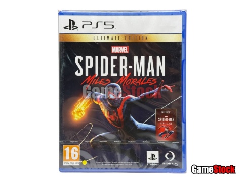 PS5 Spider Man Miles Morales Ultimate Edition (Новый, Полностью на русском языке,  PPSA-01461) фото 1
