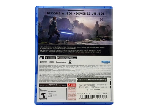 PS5 Star Wars Jedi: Fallen Order Б/У PPSA-02199 (Полностью на русском языке) фото 2