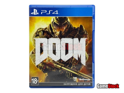 PS4 Doom Б/У CUSA-02092 (Полностью на русском языке) фото 2