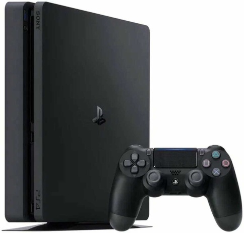 Sony Playstation 4 Slim 1TB CUH-2208B, Без коробки, S/N: 02274526101671871  (PS4, Б/У) фото 1