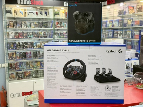 Руль игровой с педалями Logitech G29 Driving Force (PS3,PS4,PS5,ПК) фото 3