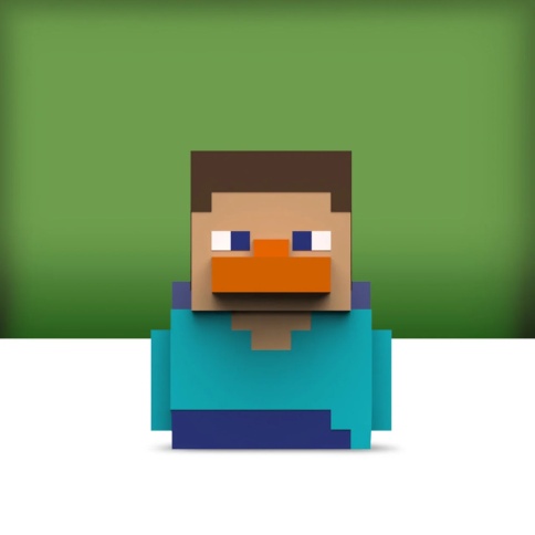 Фигурка-утка Tubbz Minecraft Steve (Мини издание) фото 6