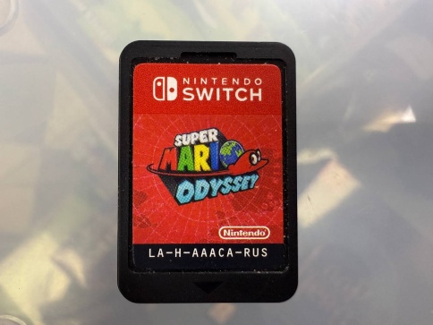 Super Mario Odyssey (Nintendo Switch, Полностью на русском языке, Б/У) Без обложки фото 2