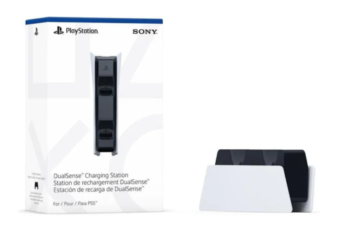 Док станция Sony DualSense Station PS5 для двух геймпадов фото 1