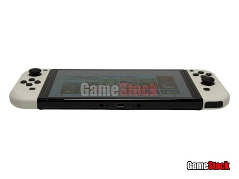 Игровая приставка Nintendo Switch Oled White (Б/У, Прошита, 256GB, S/N: XTJ10717625281, Полный комплект) фото 2